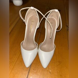 White heels